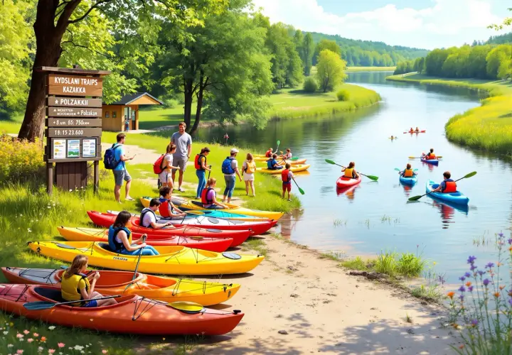 Spływy kajakowe Włocławek: Przewodnik po trasach, cenach i organizacji