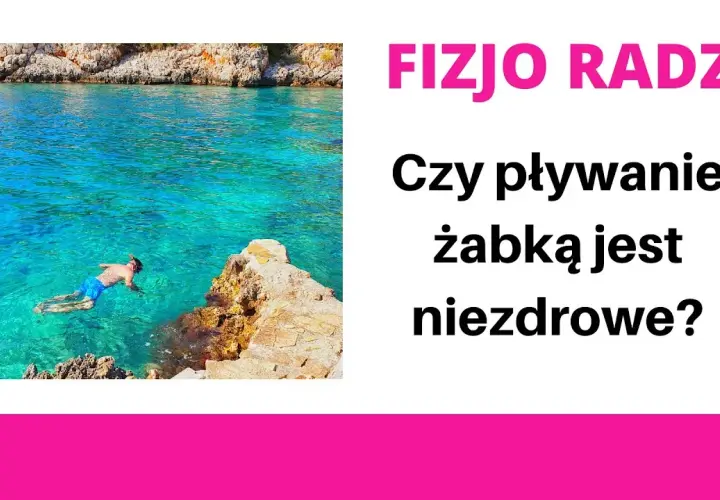 Czy żabka dyrektorska szkodzi? Pływaj bezpiecznie dla kręgosłupa