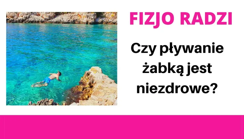 Czy żabka dyrektorska szkodzi? Pływaj bezpiecznie dla kręgosłupa